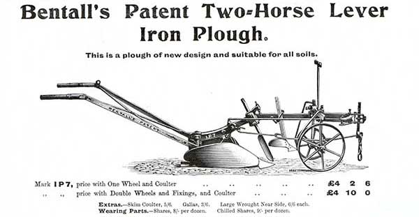 The patented plough